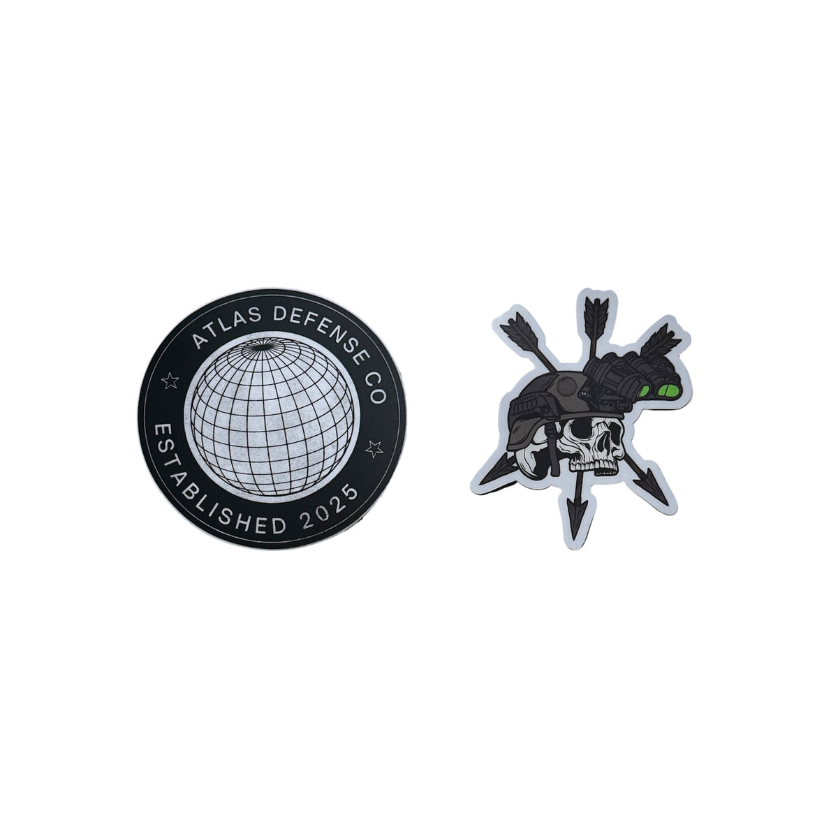Atlas Morale Stickers | Equipment Decals